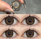 Contact Lenses for Eyes with Degree 1 Pair Big Eye Lenses Brown Lenses Fog Pearl Lens Korean Lenses Natural Lenses