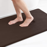 Memory Foam Bath Mat Anti-Slip Shower Carpet  Soft Foot Pad Decoration Floor Protector Absorbent Quick Dry Bathroom Rug