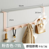 Japanese Style Door Rear Hook Clothes Coat Hat Towel Hanger Door Back Wall Mounted Hooks Kitchen Bathroom Organizer Holder Rack