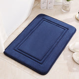 Cobblestone Embossed Absorbent Bath Mat Thicken Non-slip Mat Damp-proof Soft Foot Pad Shower Room Doormat  Memory Foam Pad