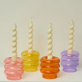 2pc Spiral Candles Scented Candle Decorative Candles Taper Candles Home Decor Wedding Decoration Centerpieces Candlestick Gift