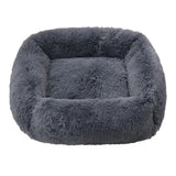 Dog Beds Mats New Super Soft Square Pet Dog Bed Cat Bed Plush Full Size Calm Bed Comfortable Sleeping Artifact Soothing Bed