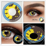 Color Contact Lenses For Eyes 2pcs Anime Cosplay Colored Lenses Blue Purple Halloween Lenses Contact Lens Beauty Makeup