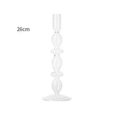 European Candle Holder Glass Candlestick Home Decoration Wedding Decoration Candle Stick Holder Nordic Home Decor