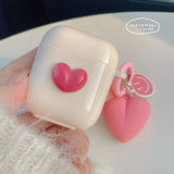 Cute Fresh Flower Case for Apple AirPods 1 2 Pro 3rd Case Purple Flower Case for AirPods Pro 3 Case with Keychain Lanyard