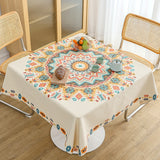 Boho Ethnic Style Tablecloths Home Square Decorative Tablecloths Rectangular Dining Room Party Wedding Decora