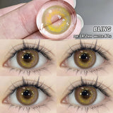 EYESHARE 1 Pair New Colored Contact Lenses for Eyes Blue Lenses Big Eye Lenses Brown Lesnes Yearl Eye Contacts Cosmetic Lenses