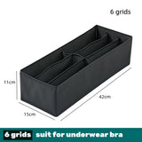 Organizer For Underwear Socks Bra Pants Scarf Tie Storage Box Jeans Clothing Organization Dividers For Drawers Clothes Organizer