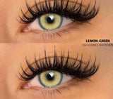 1 Pair Natural Color Lens Eyes Yearly Color Contact Lenses for Eyes Beauty Contact Lenses Eye Cosmetic Color Lens Eyes