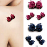 Waterproof Temporary Tattoo Sticker Small Butterfly Body Art Fake Tattoo Flash Tattoo Clavicle Female