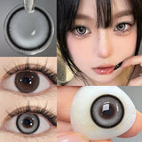 Eye Contact Lenses 2pcs/pair BUBBLE Color Contact Lens Eye Color Cosmetic Color Contact Lens Beauty Eye Makeup