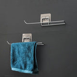 1/2pcs Hanging Toilet Paper Holder Roll Paper Holder Bathroom Towel Rack Stand Kitchen Stand Paper Rack Home Storage Racks