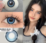 Color Contact Lenses For Eyes 2pcs Natural Colored Lens Blue Pink Beauty Contact Lenses Eye Yearly Cosmetic Color Lens