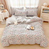 50 Thread Printing 13372 Air Jet Duvet Cover Queen King Size Comforter Cover European And Korean Style Series