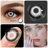 Color Contact Lenses Yearly Eye Contacts Lentillas 2pcs Colored Contacts Pupils Cosplay Colored Lenses for Eyes Cosplay Lenses