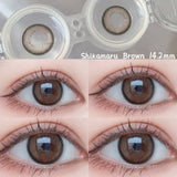1 Pair Korean Lens Colored Contact Lenses for Eyes Natural Colorcon Brown Big Eye Lenses Blue Eye Lenses Black Lenses