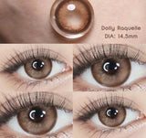Contact Lenses for Eyes with Degree 1 Pair Big Eye Lenses Brown Lenses Fog Pearl Lens Korean Lenses Natural Lenses
