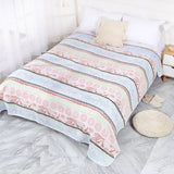 Luxury Multi-Purpose Soft 6 Layer Gauze Cotton Bedspread Sofa Bed Jacquard King Queen Single Double Bedroom Bedspread Coverlet