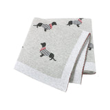 Baby Blankets Newborn Swaddle Wrap 100*80 CM Cotton Knitted Infant Kids Stroller Bedding Quilt Super Soft Children's Accessories