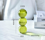 Nordic Creative Glass Bubble Vase Flower Arrangement Spherical Art Flower Ornaments Vases Decoration Home Birthday Gift