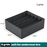 Organizer For Underwear Socks Bra Pants Scarf Tie Storage Box Jeans Clothing Organization Dividers For Drawers Clothes Organizer