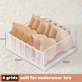 Organizer For Underwear Socks Bra Pants Scarf Tie Storage Box Jeans Clothing Organization Dividers For Drawers Clothes Organizer