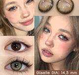 1 Pair Colorcon Korean Lenses Colored Contact Lenses for Eyes Big Eye Lenses Pink Lenses Blue Eye Lenses