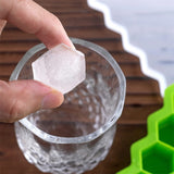 Silicone Ice Cube Maker Ice Cube Tray with Lid Ice Mould Forms for Ice Kitchen Whiskey Cocktail Accessory