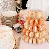 6/10 Tiers Macaron Display Stand Cupcake Tower Rack Cupcake Stand Cake Stand PVC Tray For Wedding Birthday Cake Decorating Tools
