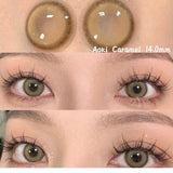1 Pair Korean Lens Colored Contact Lenses for Eyes Natural Colorcon Brown Big Eye Lenses Blue Eye Lenses Black Lenses