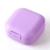 Simple Generous Soap Case Soap Dispenser Plate Case Solid Color Plastic Soaps Holder Home Shower Travel Rack Bathroom Supplies