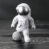 4 pcs Astronaut Figure Statue Figurine Spaceman Sculpture Educational Toy Desktop Home Decoration Astronaut Model For Kids Gift