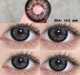 1 Pair Colorcon Korean Lenses Colored Contact Lenses for Eyes Big Eye Lenses Pink Lenses Blue Eye Lenses