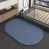 Bathroom Mats Diatomaceous Soft Mats Bathroom Quick Dry Water-absorbing Mats Toilet Non-slip Foot Mats Carpet Door Mats Bath Rug