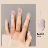 7.3ml Jelly Gel Nail Polish Transparent Nude Manicure Top Coat SemiPermanent Polish Soak Off UV LED Gel Art Nail Varnish