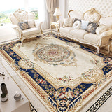 European soft carpet living room bedroom modern large area carpet palace retro American carpet non-slip carpet living room