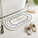 New Bath Mat Non Slip INS Style Doormat Absorbent Carpets Entrance Mats Balcony Porch Area Rugs Living Room Bathroom Mat