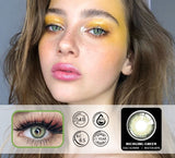 Natural Color Lens Eyes 2pcs Color Contact Lenses For Eye Blue Beauty Contact Lenses Eye Yearly Cosmetic Color Lens