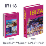 Travel Series Fake Book Decoration Coffee Table Decoration Living Room Fashion Prop Books Home Decoration Model Room IBIZA CAPRI