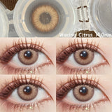 1 Pair Korean Lens Colored Contact Lenses for Eyes Natural Colorcon Brown Big Eye Lenses Blue Eye Lenses Black Lenses