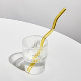 Glass Straws Reusable Straws Heat Resistant Glass Straw Drinking Milk Tea Long Stem Glass Staw Wholesale