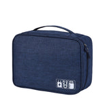 Home Travel Outdoor Multi-functional Storage Bag Canvas Waterproof Electronic Equipment Cosmetic Earphone Shoes Protective Bag