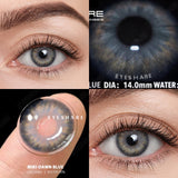 1Pair Natural Color Contact Lenses For Eyes Blue Eye Contacts Lens Yearly Beauty Colored Eyes Lenses Cosmetic Gray Lens