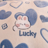 Winter Duvet Cover Thick Fleece Warm Flannel Coral Double Sided Velvet Bedding Single Double Queen King Size Quilt Cover