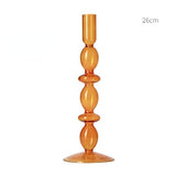 European Candle Holder Glass Candlestick Home Decoration Wedding Decoration Candle Stick Holder Nordic Home Decor