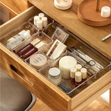 Transparent Desk Acrylic Storage Box Drawer Organizers  Jewelry Makeup Organizer For Cosmetic Closet Organizer For Small Things