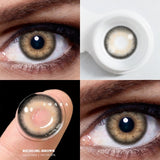 1 Pair Colored Contact Lenses for eyes/men Natural Look Fast Delivery BLUE Eye Lenses Gray Contact Green Eye Lenses