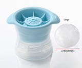 Ice Ball Maker Silicone Sphere Ice Cube Mold Kitchen DIY Ice Round Shape Machine Jelly Making Mould For Cocktail Whiskey Drink