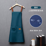 New Fashion Kitchen Aprons for Woman Men Chef Work Apron for Grill Restaurant Bar Shop Cafes Beauty Nails Studios Uniform