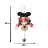 Cute Christmas Santa Snowman Deer Doll Decoration Gift Doll Christmas Tree Hanging Ornament New Year Xmas Home Decoration